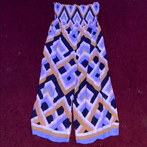 ADORABLE STRAPLESS JUMPSUIT